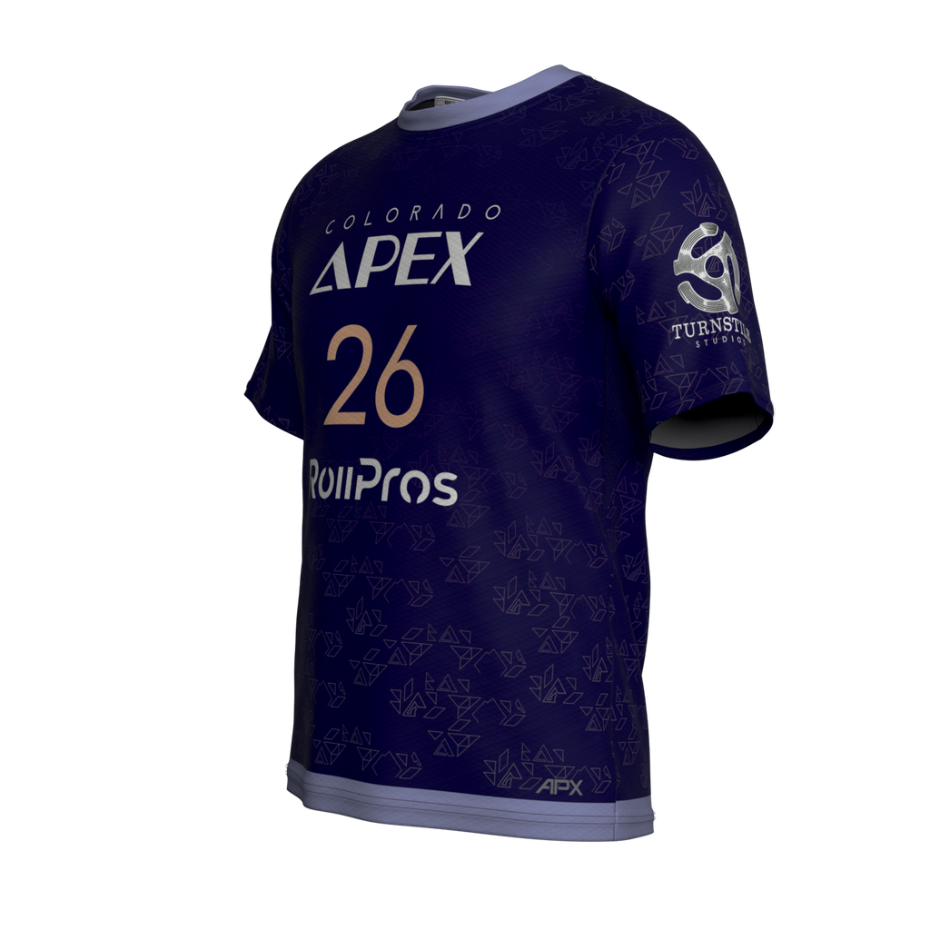 Dark APX GameDay Replica Jersey | Colorado Apex 2026 – BE Ultimate - Shop
