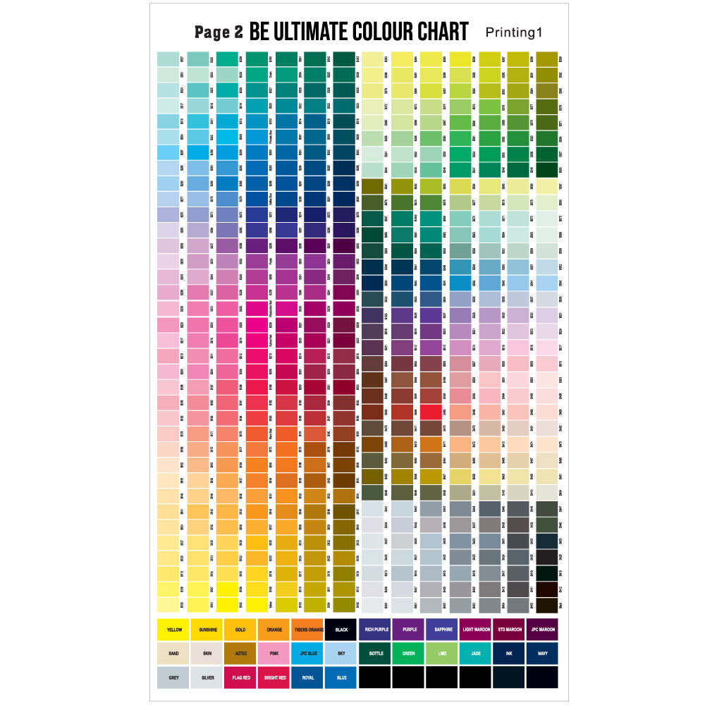 Pantone Color Chart Pdf